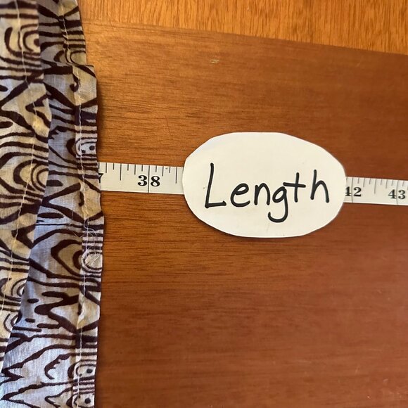 Lane Bryant 18/20 Maxi Skirt With Elastic Waistband & Boho Pattern - Picture 6 of 6